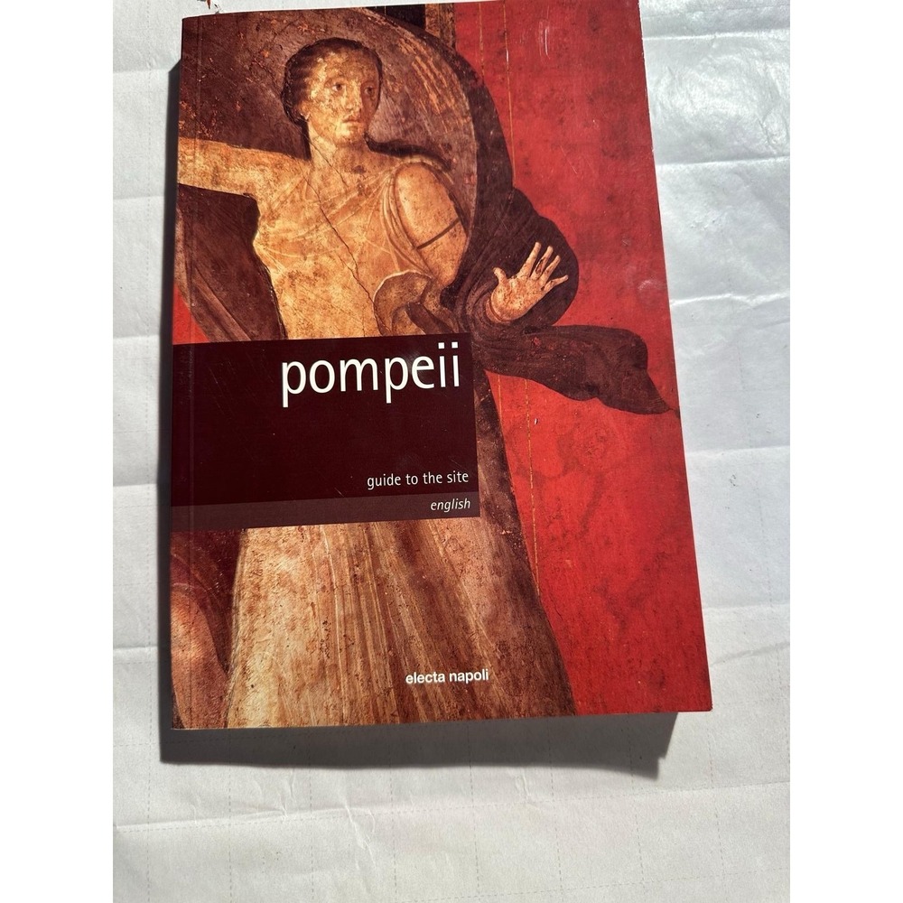Electa Napoli Pompeii Guide to the Site Paperback English Guzzo D'Ambrosio Book